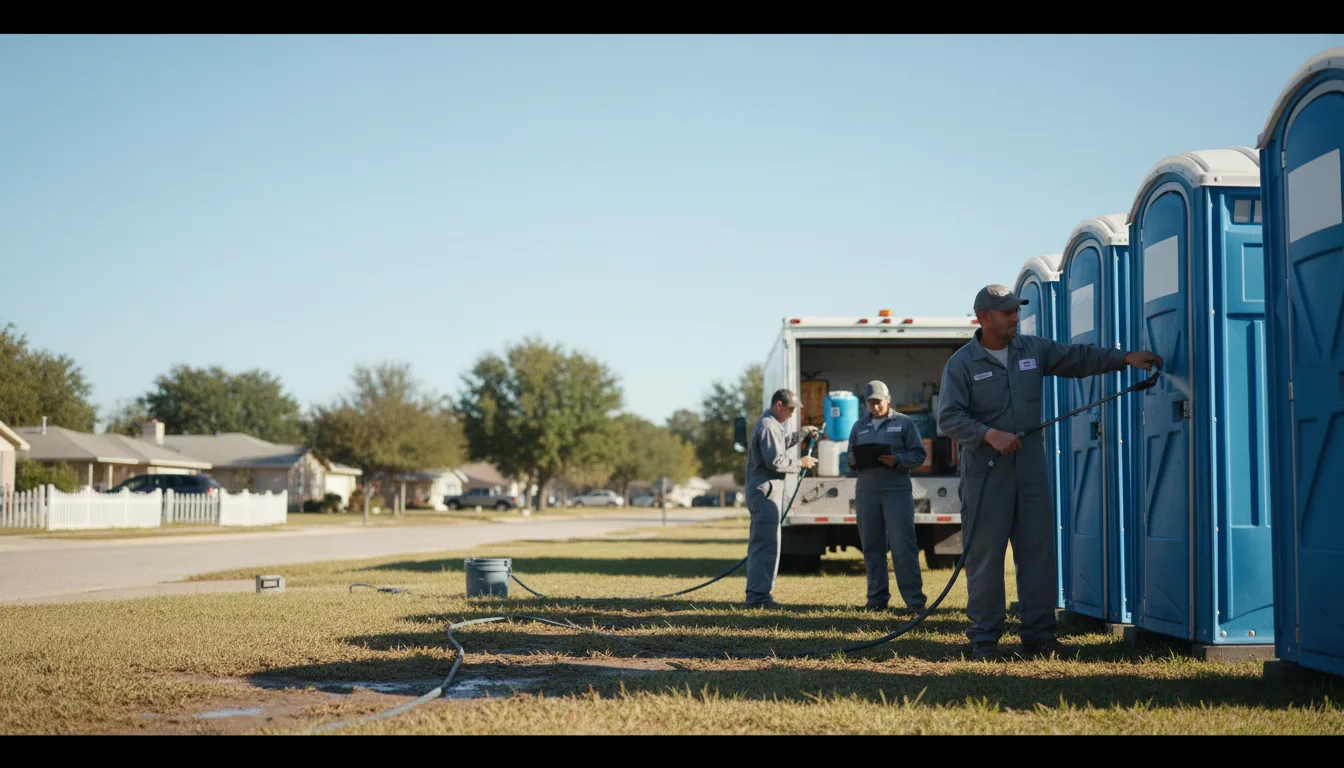 Long-Term Portable Toilet Rental in Holmesville, OH near me